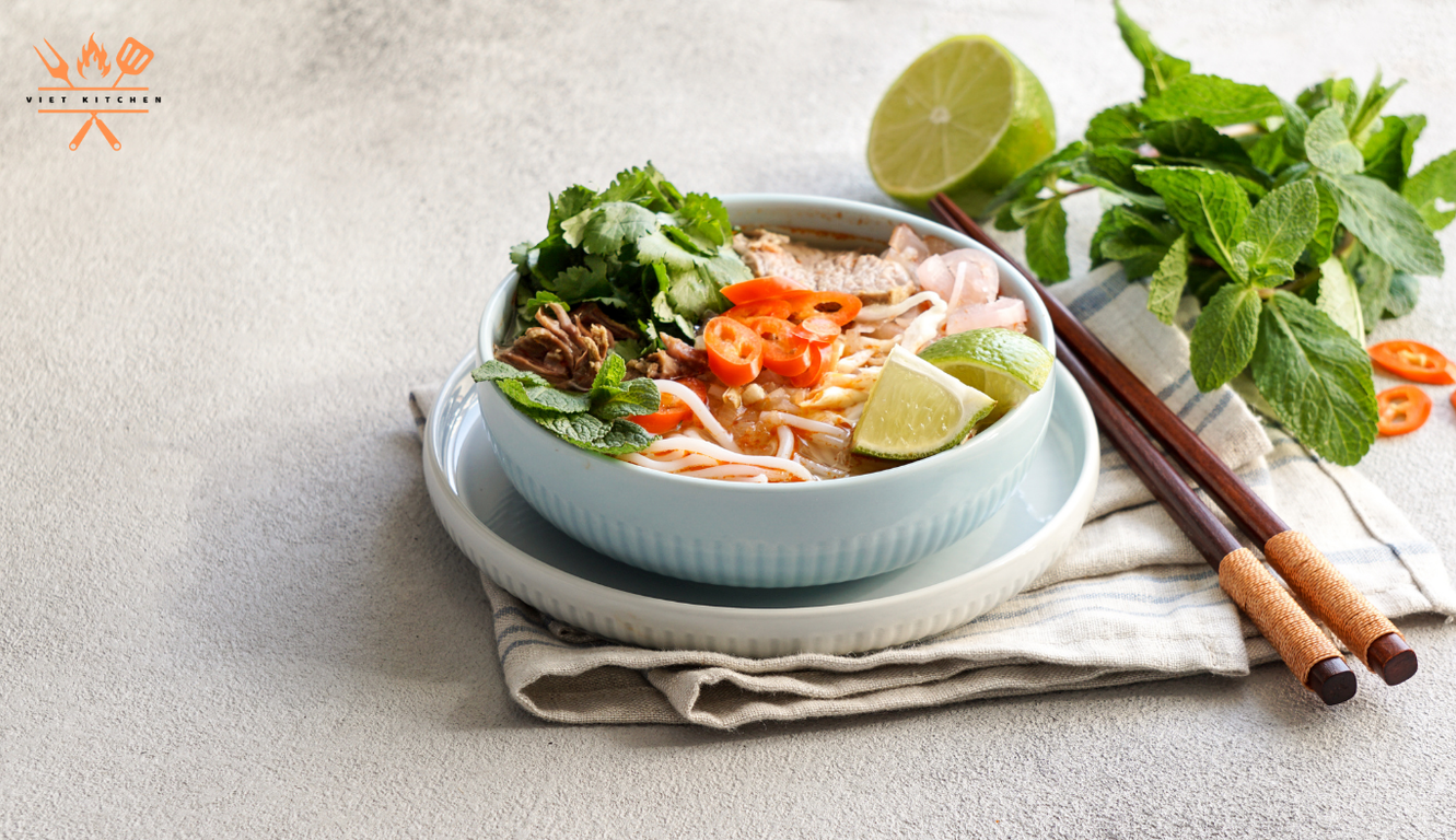 Vietnamese Food Bun Bo Hue